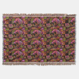 Paisley Lila Decke