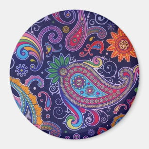 Paisley Lila pink Magnet
