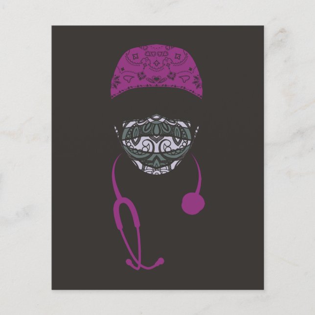 Paisley-Maske (Vorderseite)