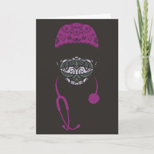 Paisley-Maske Karte