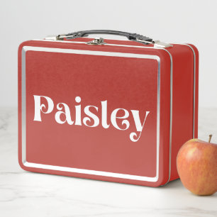 Paisley Metall Brotdose