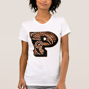 Paisley Monogram - P T-Shirt