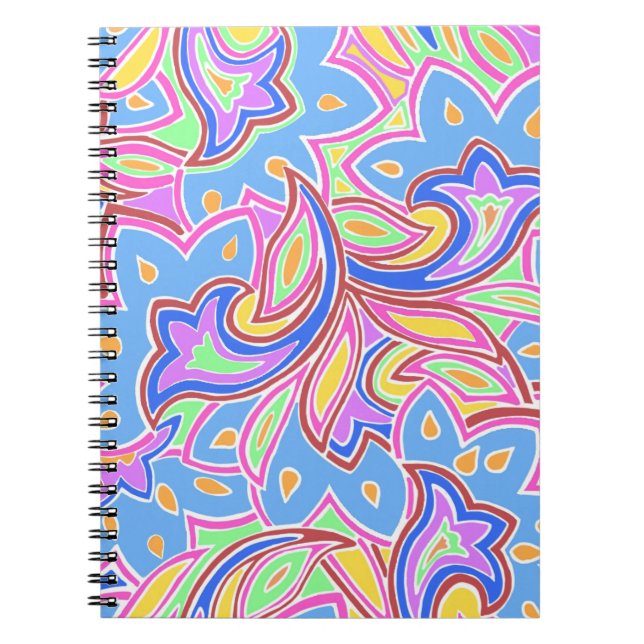 Paisley Multi Notizblock (Vorderseite)