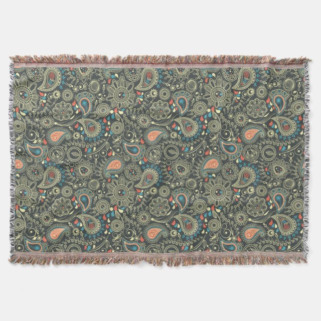 Paisley-Muster 3 Decke (Vorderseite)