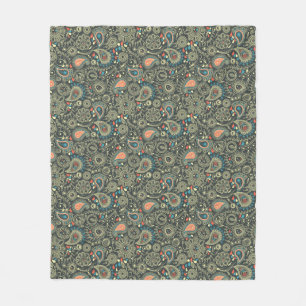 Paisley-Muster 3 Fleecedecke