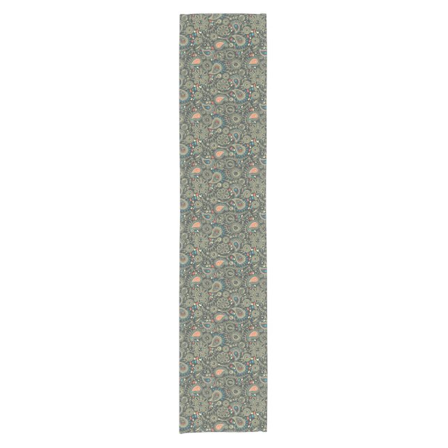 Paisley-Muster 3 Kurzer Tischläufer (Vorderseite)