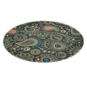 Paisley-Muster 3 Schneidebrett