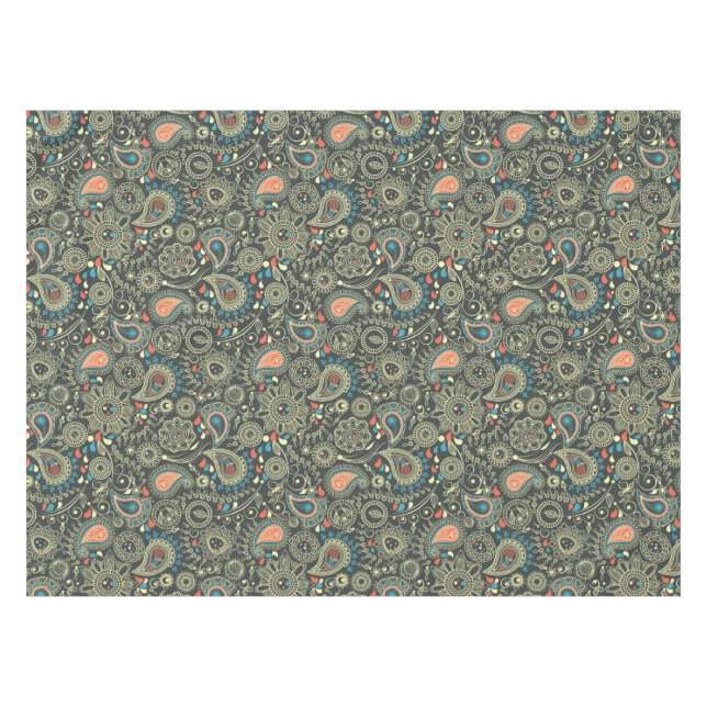 Paisley-Muster 3 Tischdecke (Vorderseite (Horizontal))
