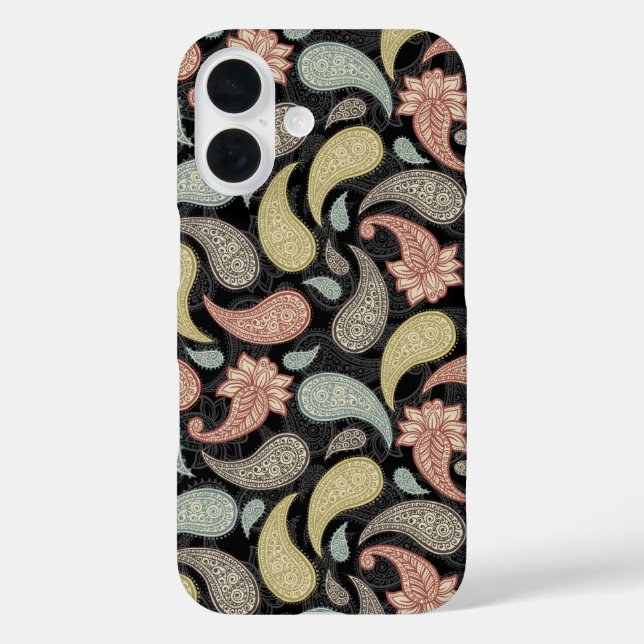 Paisley-Muster  Case-Mate iPhone Hülle (Rückseite)