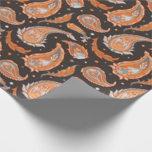 Paisley-Muster Geschenkpapier