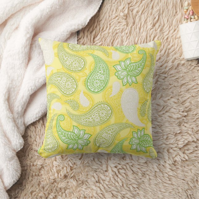 Paisley-Muster  Kissen (Decke)
