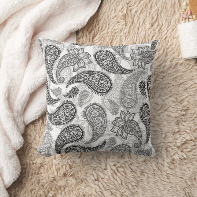 Paisley-Muster  Kissen (Decke)