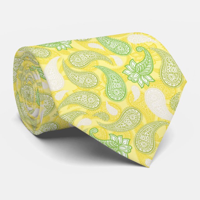 Paisley-Muster  Krawatte (Gerollt)