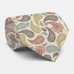 Paisley-Muster Krawatte