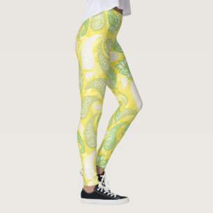 Paisley-Muster Leggings