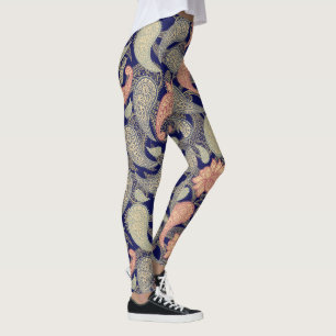 Paisley-Muster Leggings