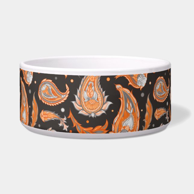 Paisley-Muster Napf (Vorderseite)