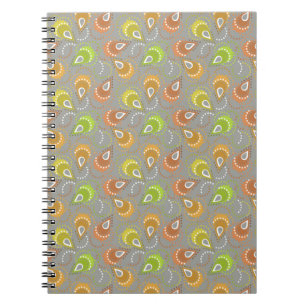 Paisley-Muster. Notizblock