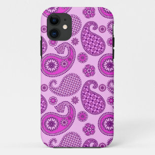 Paisley-Muster, Orchid und Amethyst lila Case-Mate iPhone Hülle