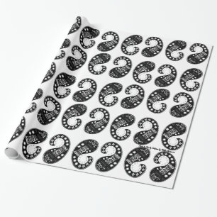 Paisley-Muster-Packpapier Geschenkpapier