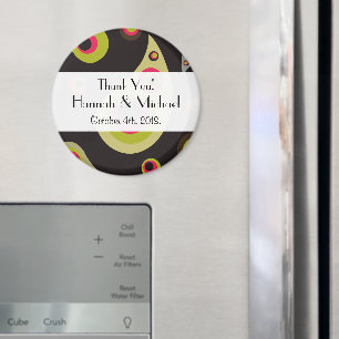 Paisley-Muster, persisches Paisley, Boteh, Hochzei Magnet