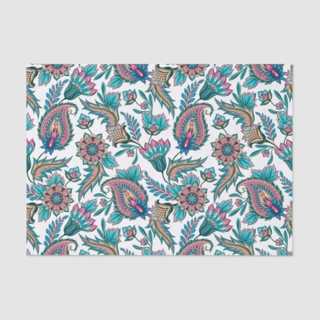 Paisley-Muster Seidenpapier (Vorderseite)