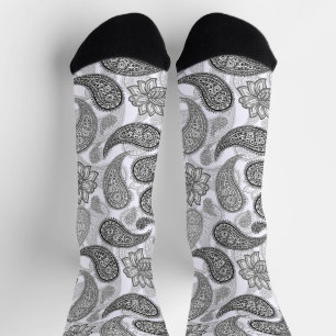 Paisley-Muster Socken