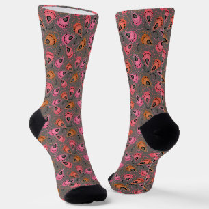 Paisley-Muster. Socken