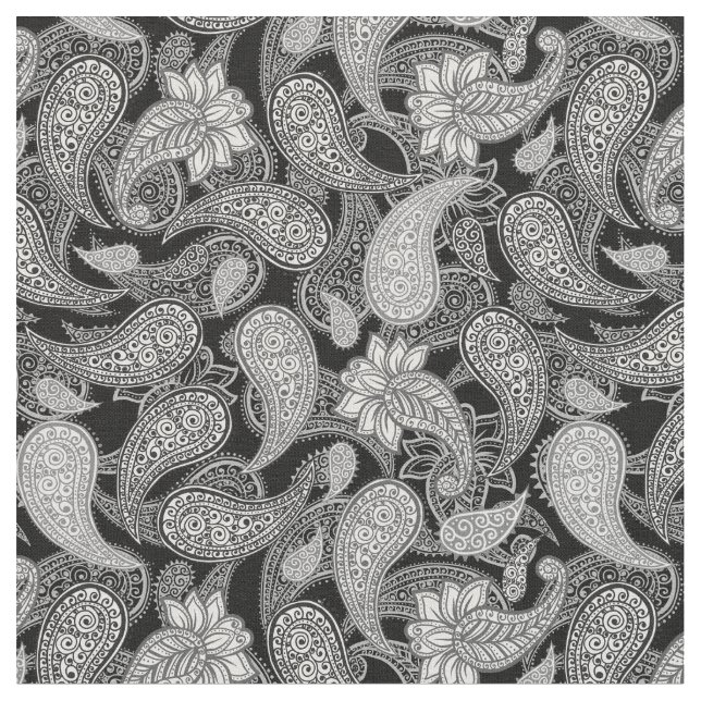Paisley-Muster Stoff (Nahaufnahme)
