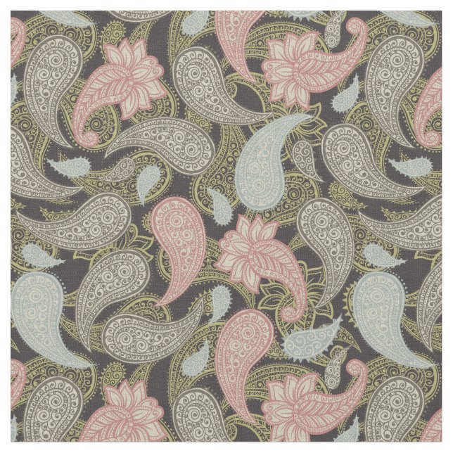 Paisley-Muster Stoff (Nahaufnahme)