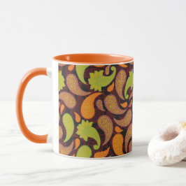 Paisley-Muster  Tasse