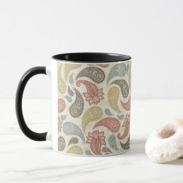 Paisley-Muster  Tasse