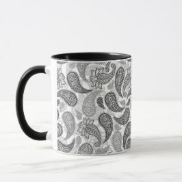 Paisley-Muster  Tasse