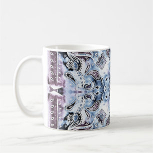 Paisley-Muster: Wasserfarbe, handgezeichnetes Scha Kaffeetasse