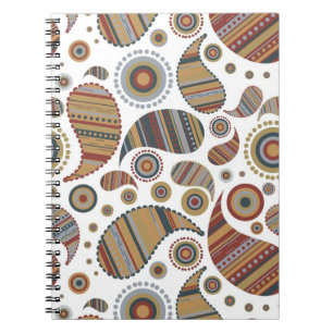 Paisley Notebook Notizblock