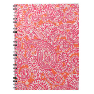 Paisley-Notizbuch Notizblock