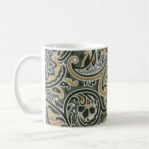 Paisley Oriental Ethnisch, Nahtlos Vintage. Kaffeetasse