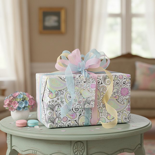 Paisley-Packpapier Geschenkpapier (Von Creator hochgeladen)