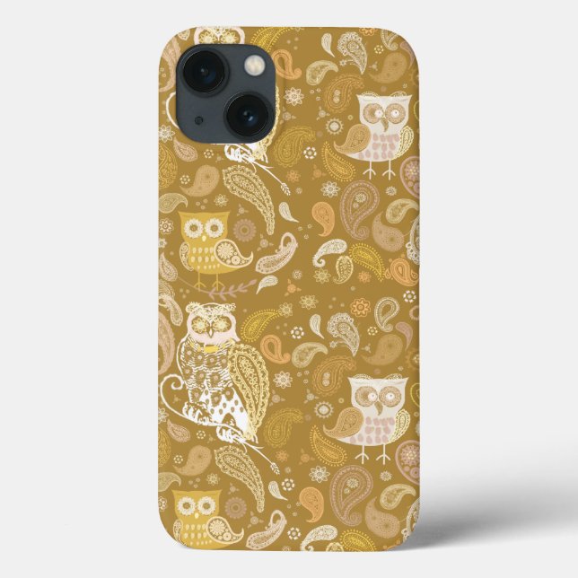 Paisley-Paisley-Muster Case-Mate iPhone Hülle (Rückseite)