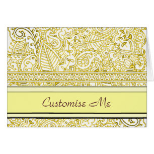 Paisley Passion - Gelb (Henna)