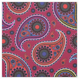 Paisley Pattern, Persisch Paisley, Oriental Paisle Stoff