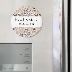 Paisley Pattern, Persisches Paisley, Boteh, Hochze Magnet