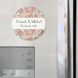 Paisley Pattern, Persisches Paisley, Boteh, Hochze Magnet