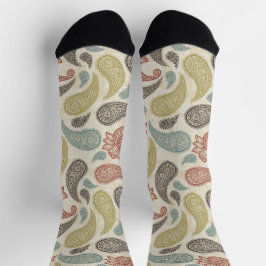 Paisley Pattern Socken