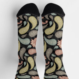 Paisley Pattern Socken
