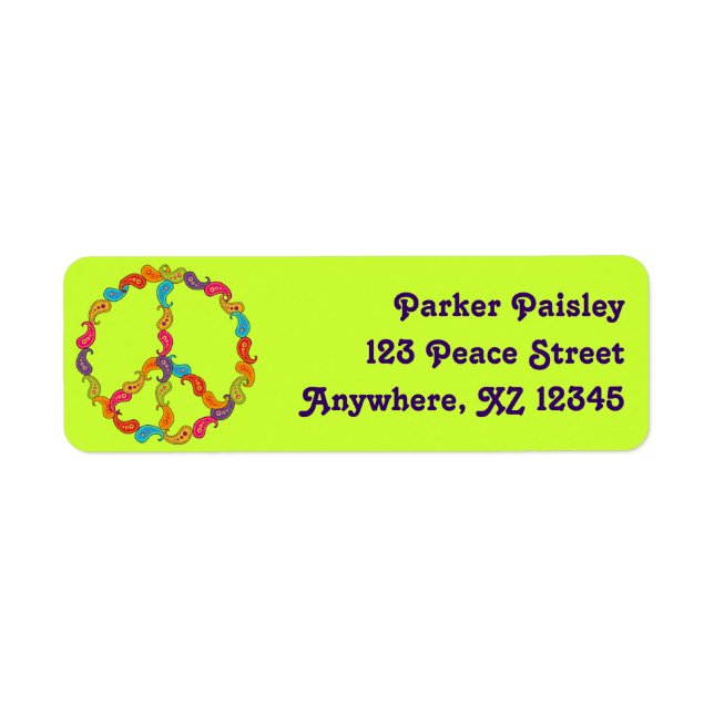 Paisley Peace (Vorne)