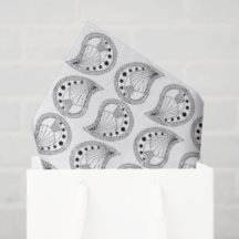 Paisley Petal Rhythm schwarze Linien