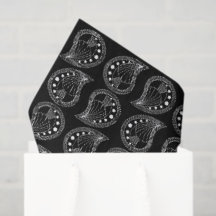 Paisley Petal Rhythm weiße Linien