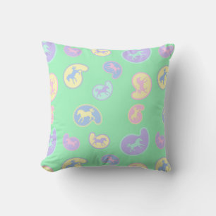 Paisley Ponies Kissen