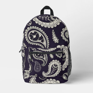 Paisley Print Backpack Bedruckter Rucksack